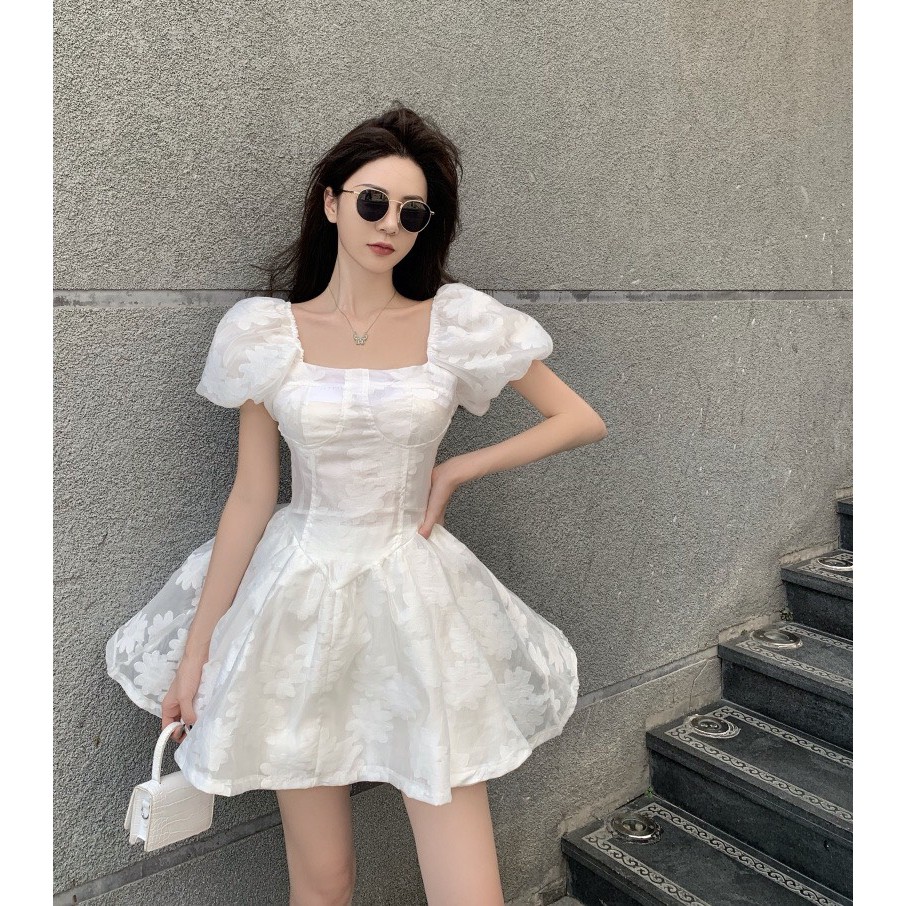 Váy Tay Phồng Kiểu Pháp Mùa Hè 2021 Thời Trang Cho Nữ | BigBuy360 - bigbuy360.vn