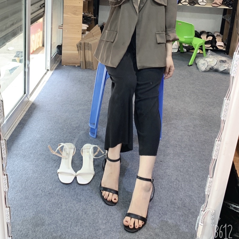 SANDAL Giày Cao Gót / Sandal Gót Nhọn 5 Phân - FORM CHUẨN kèm clip thật 664