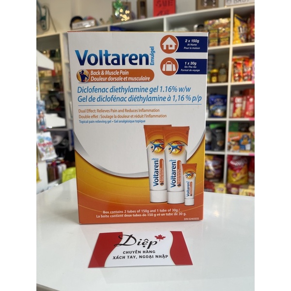 (Bill Canada) Kem lạnh Voltaren