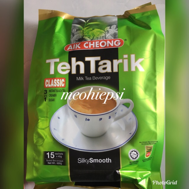 (HCM) Trà sữa malaysia Teh Tarik vị truyền thống