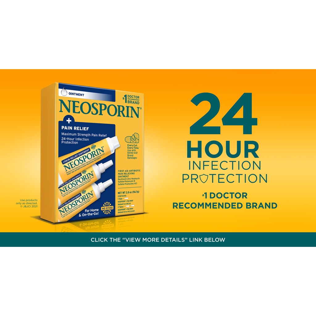 Kem bôi Neosporin Original Ointment (Set 3)