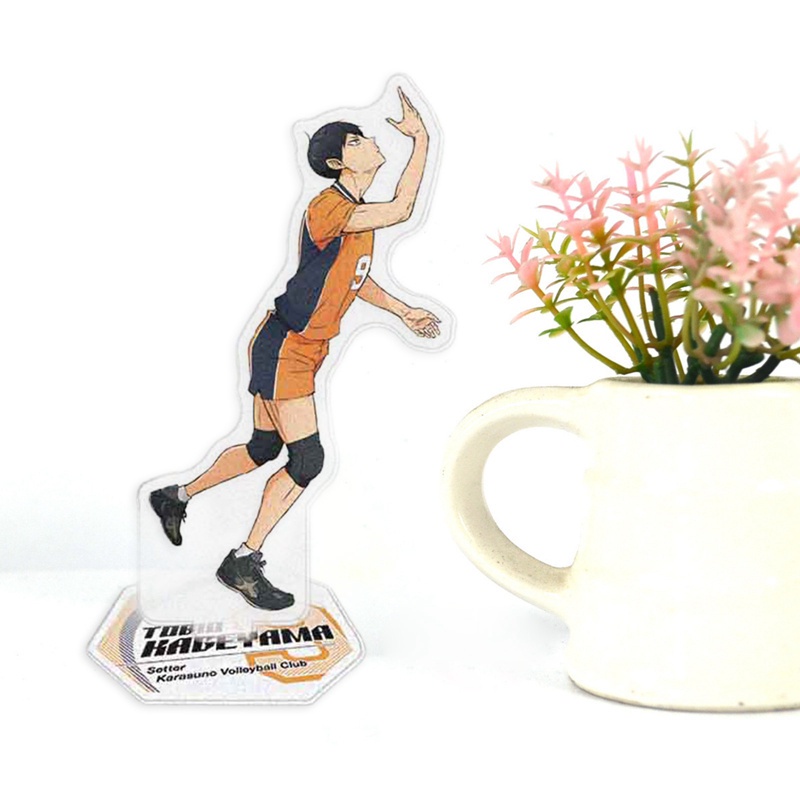 Mô Hình Nhân Vật Anime Haikyuu Bằng Acrylic Đứng Để Bàn Trang Trí