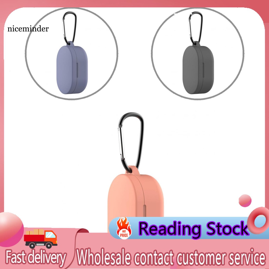 Vỏ Bảo Vệ Hộp Sạc Tai Nghe Redmi AirDots Youth Màu Trơn Chống Rơi