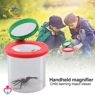 Hộp đựng quan sát côn trùng - Đồ chơi giáo dục cho bé - có Kính Lúp 3 / 6x