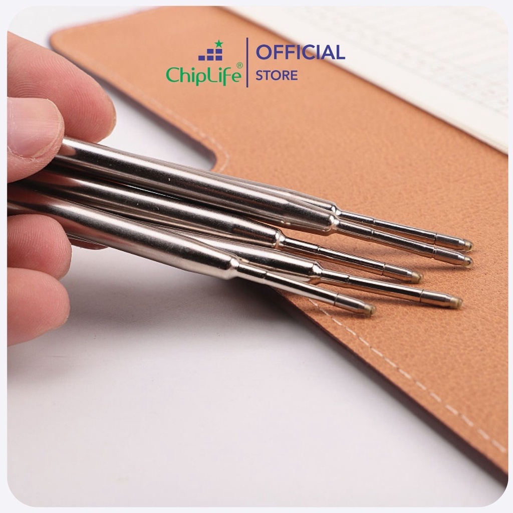 Ruột bút ký CHIPLIFE 0.7mm mực xanh - đen NB070