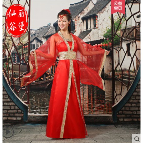 Hán phục duyên dáng thời Đường, có size bé gái. S6