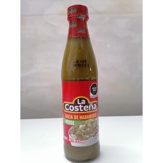 [145ml - Habanero] XỐT ỚT XANH [Mexico] LA COSTENA (Salsa De Habanero) Green Peppers Sauce (als-hk)