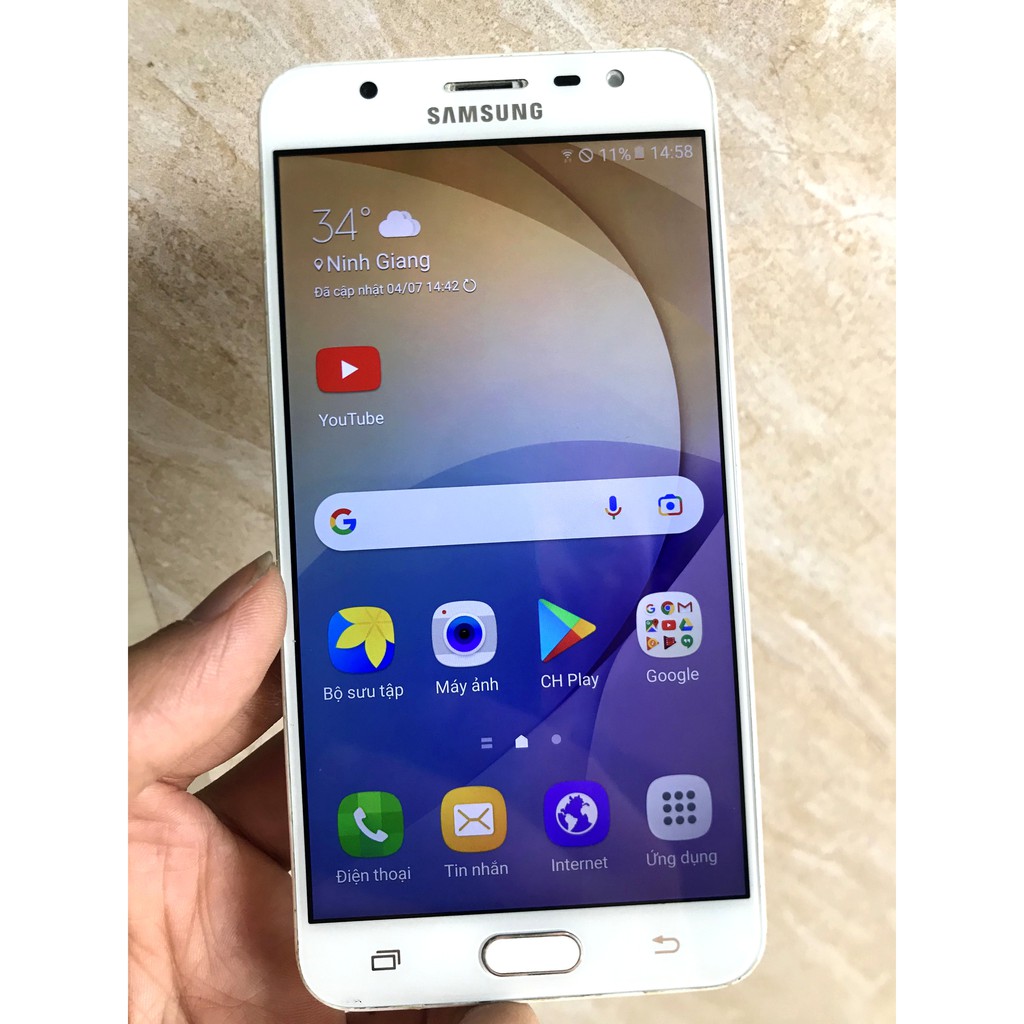 Điện thoại samsung J7 prime ram 3gb