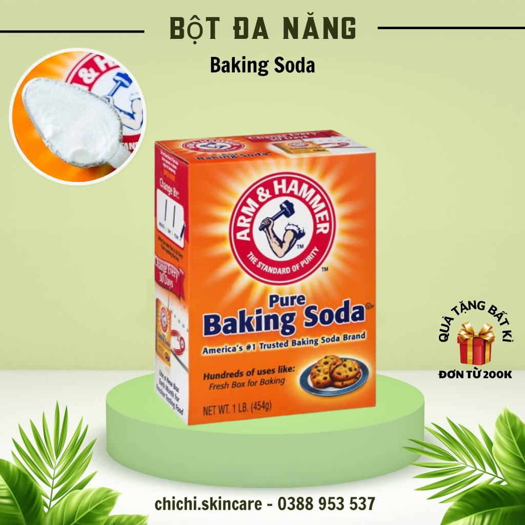 Bột Đa Năng Pure Baking Soda 454gr