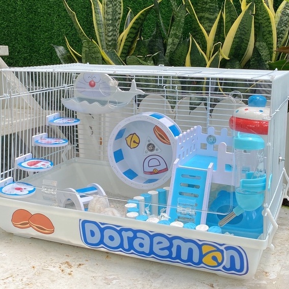 Bậc thang ĐÔ RÊ MON  nâng cấp trang trí lồng chuồng hamster