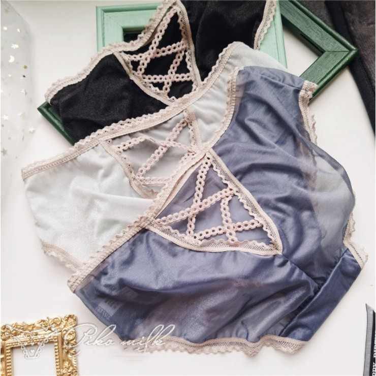 Quần Lót Ren Lưới Ánh Nhũ Mỏng Nhẹ Sexy P392