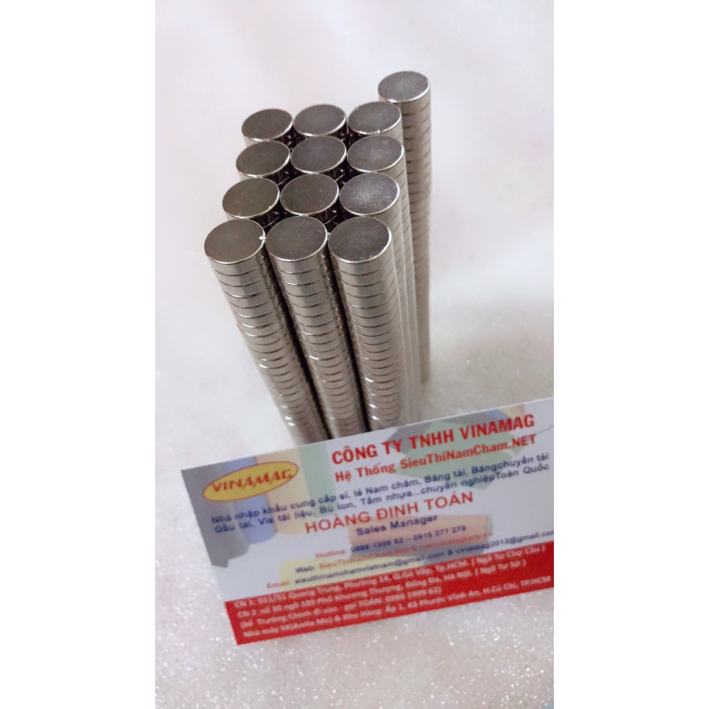 Nam châm viên D14x5mm siêu mạnh