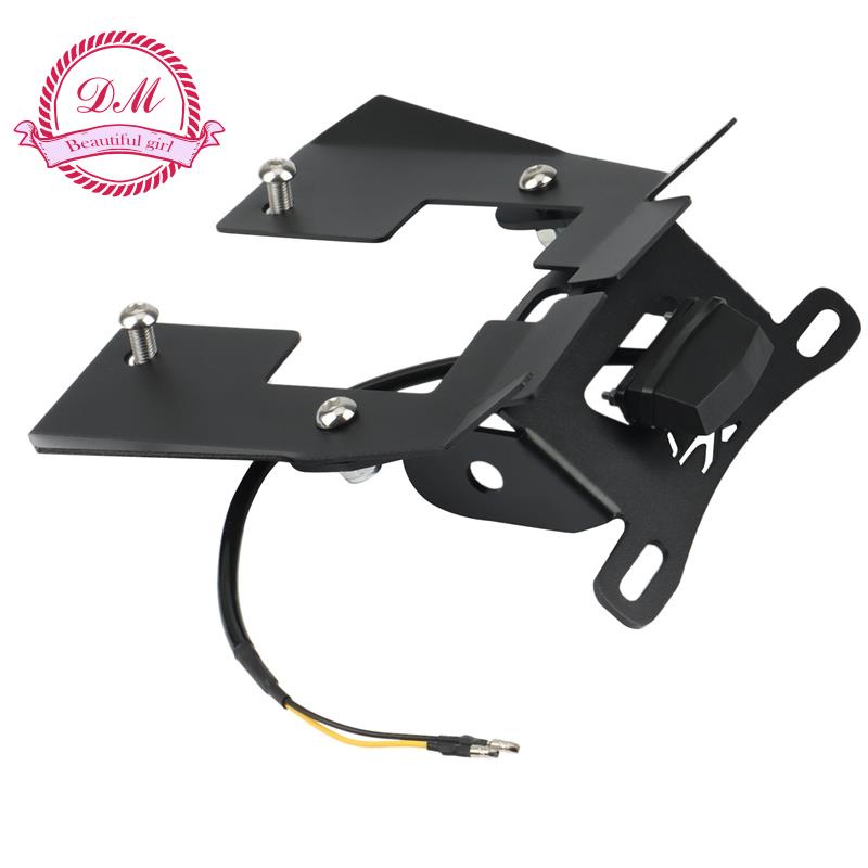 FENDER Giá Đỡ Biển Số Xe Máy Kèm Đèn LED Cho HONDA MSX125 Grom/SF MSX125SF 2016-2020