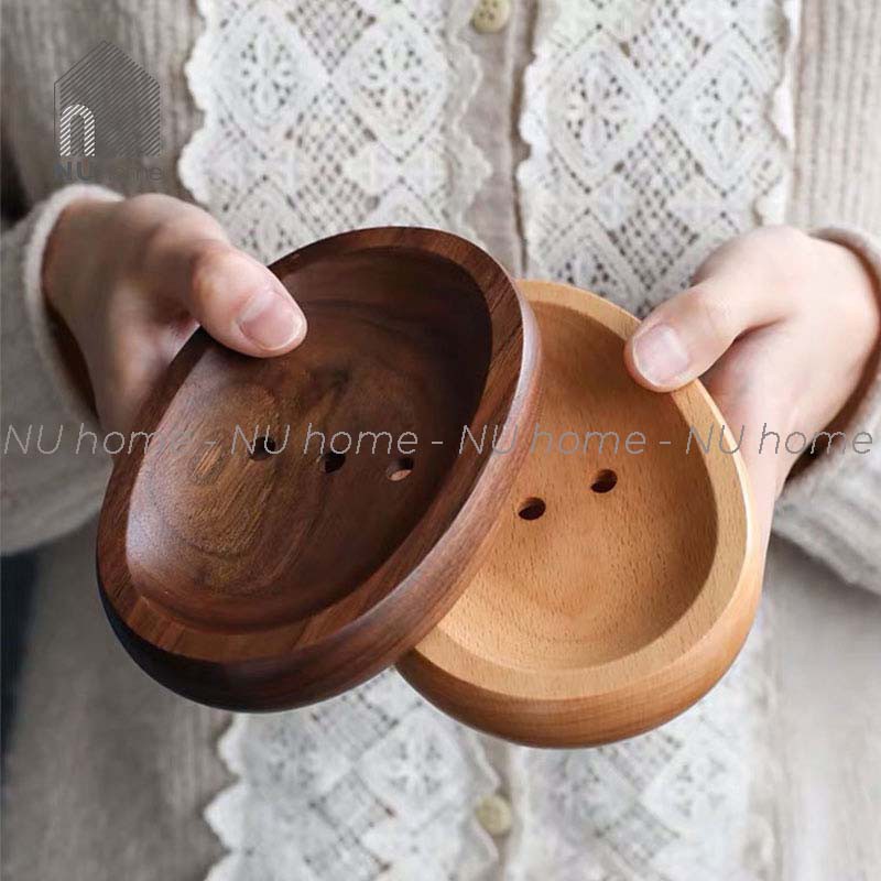 nuhome.vn | Khay gỗ để xà phòng, được thiết kế đơn giản mộc mạc bằng chất liệu gỗ tự nhiên cao cấp