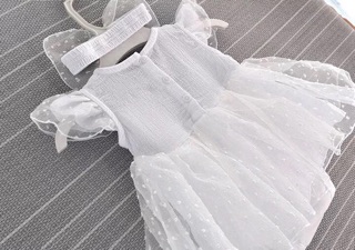 Váy trắng thiên thần cho né gái