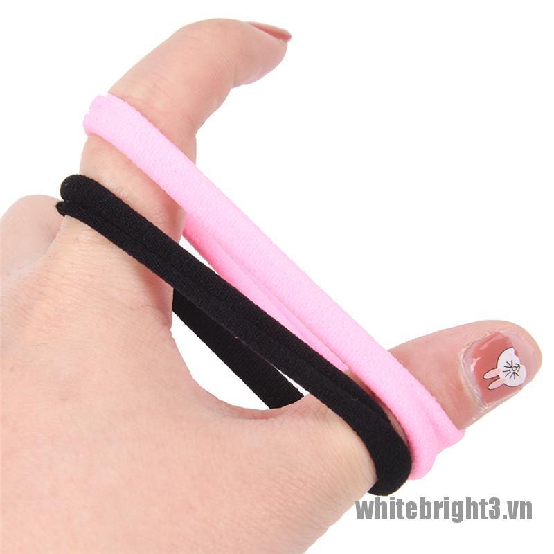 Set 10 dây buộc tóc co giãn nhiều màu sắc thời trang cho nữ