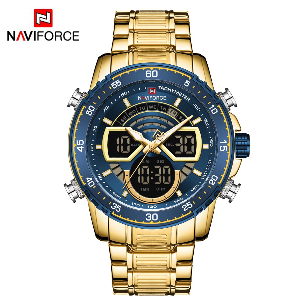 Đồng Hồ Đeo Tay NAVIFORCE Chống Nước Cao Cấp Thời Trang Dành Cho Nam