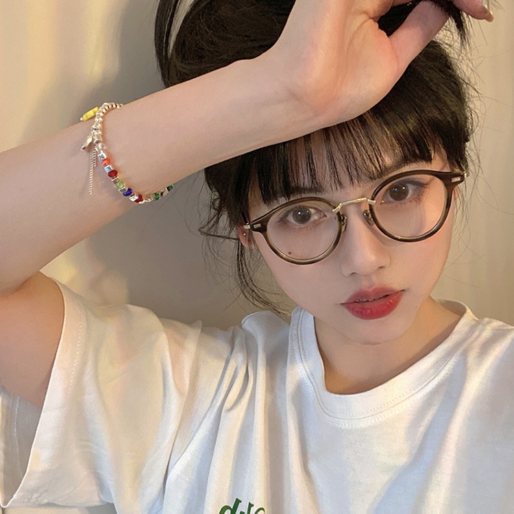 [Hàng Mới Về Mới] Vòng Tay Mặt Hoa Đính Đá Pha Lê Nhiều Màu Sắc Tươi Mới Cho Nữ