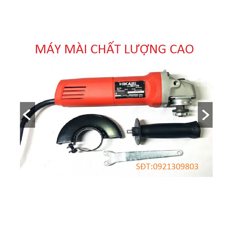 Máy mài Thái Lan Hikari K6-100 dùng cho thợ chuyên nghiệp, thợ sửa nhà, các xưởng kim loại/ đá