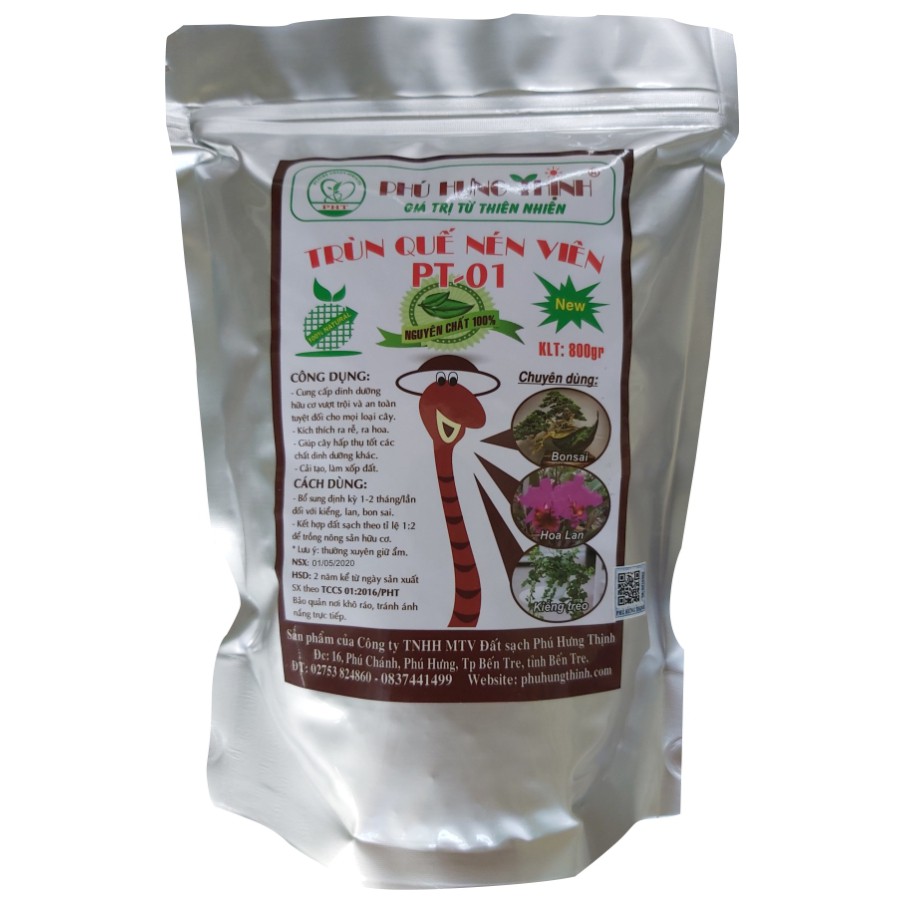 Phân trùn quế chậm tan cao cấp