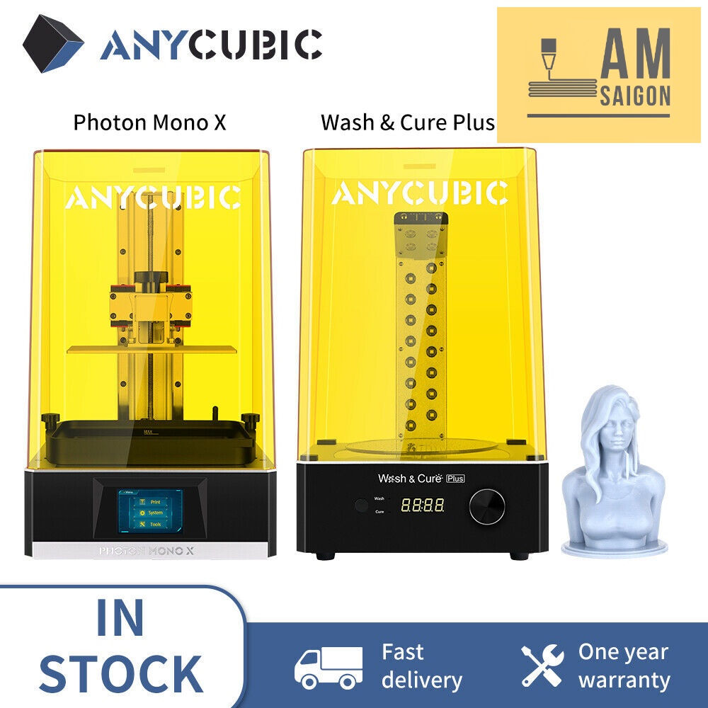 Máy rửa Anycubic Wash and Cure Plus 2021 for 9&quot; machine Rửa và sấy sản phẩm in 3D Resin mẫu lớn