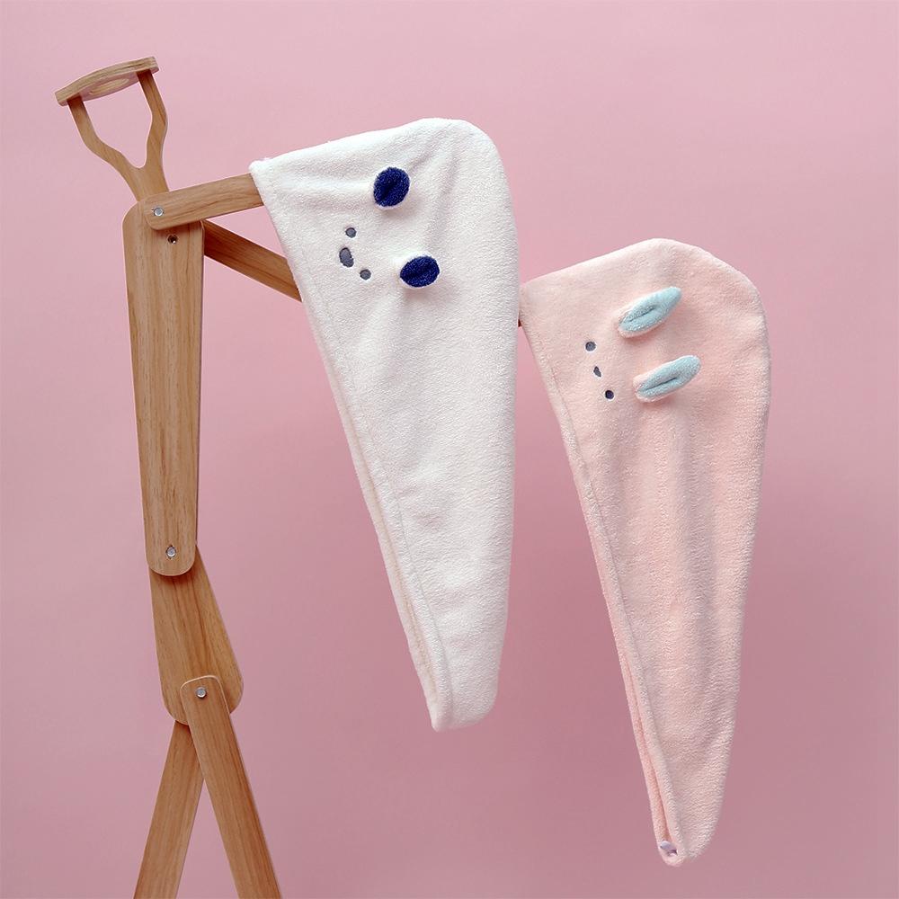 Khăn Tắm Trùm Đầu Bằng Sợi Micro Siêu Thấm Hút Nhanh Khô Tiện Dụng