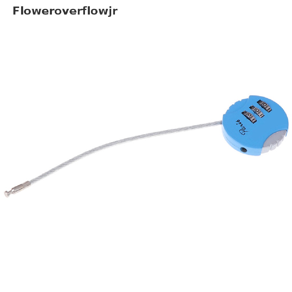 1 Ổ Khóa Hành Lý Du Lịch 3 Chữ Số 3.7 * 9cm