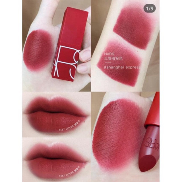 Son thỏi Lì NARS vỏ đỏ / vỏ vàng LIMITED / vỏ đen