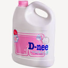 Dung dịch giặt xả Dnee 3000ml (màu hồng)