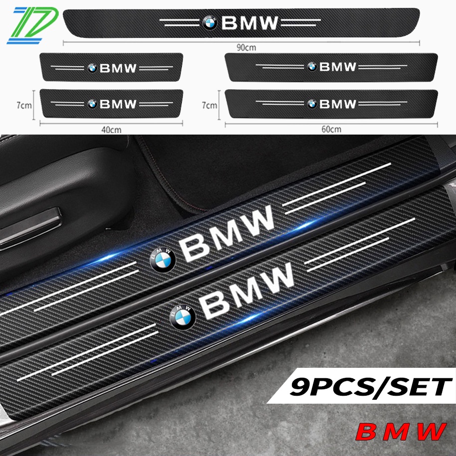 Sticker Sợi Carbon Dán Cửa Xe Hơi BMW E46 F30 E60 F10 E90 E36 G20 E39 E90 30 G30 G01 G02