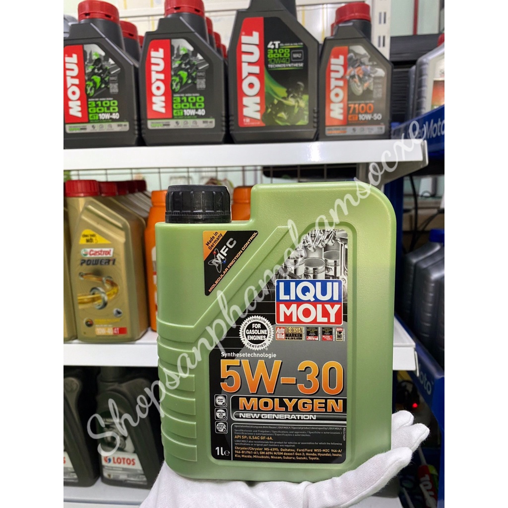 Nhớt xe tay ga Liqui moly 5w30 chai 1 lít