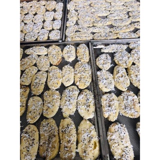 CHUỐI SẤY DỪA MÈ ĐEN 500gr
