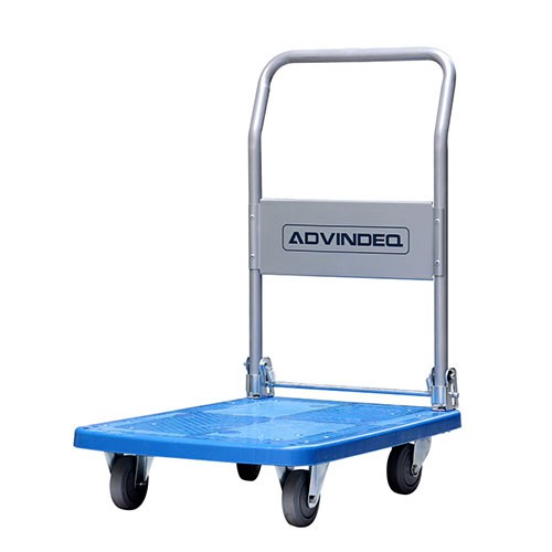 Xe Đẩy Hàng 4 Bánh Sàn Nhựa Advindeq PT-150 Tải Trọng 150Kg