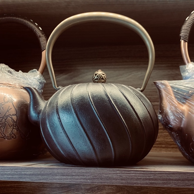 Ấm đun nước đặt bàn-ấm tetsubin gang