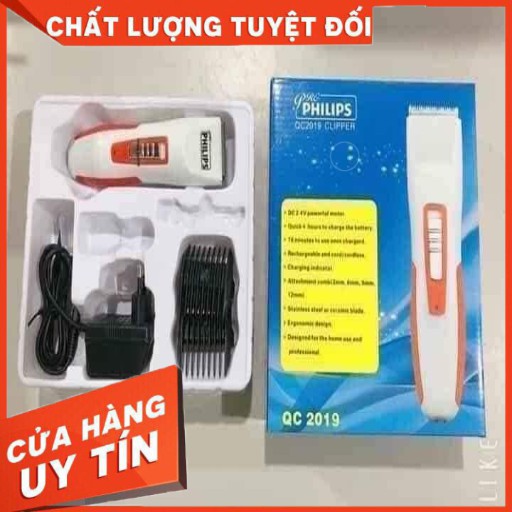 TÔNG ĐƠ CẮT TÓC CHO BÉ - CHÍNH HÃNG PHILIPS - TÍCH ĐIỆN XÀI LÂU