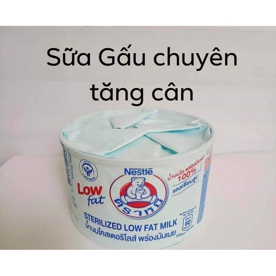 [Hàng chính hãng] Combo nửa thùng sữa gấu Nestle Thái Lan tăng cân và tăng chiều cao(48 lon)