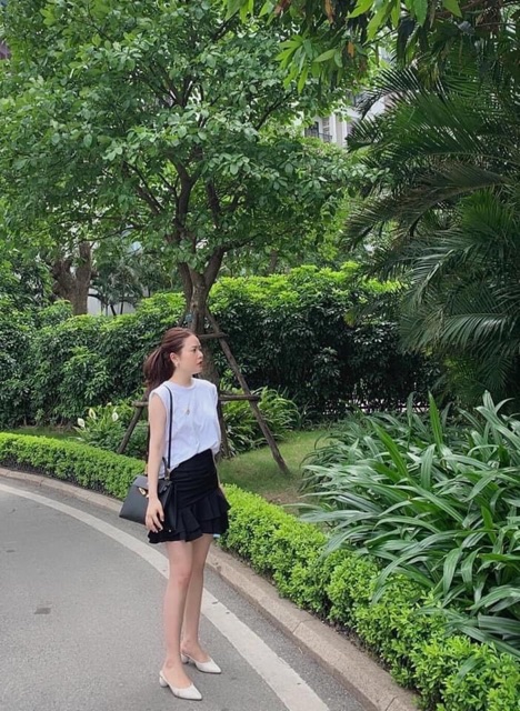 Chân váy nhún 2 màu | BigBuy360 - bigbuy360.vn