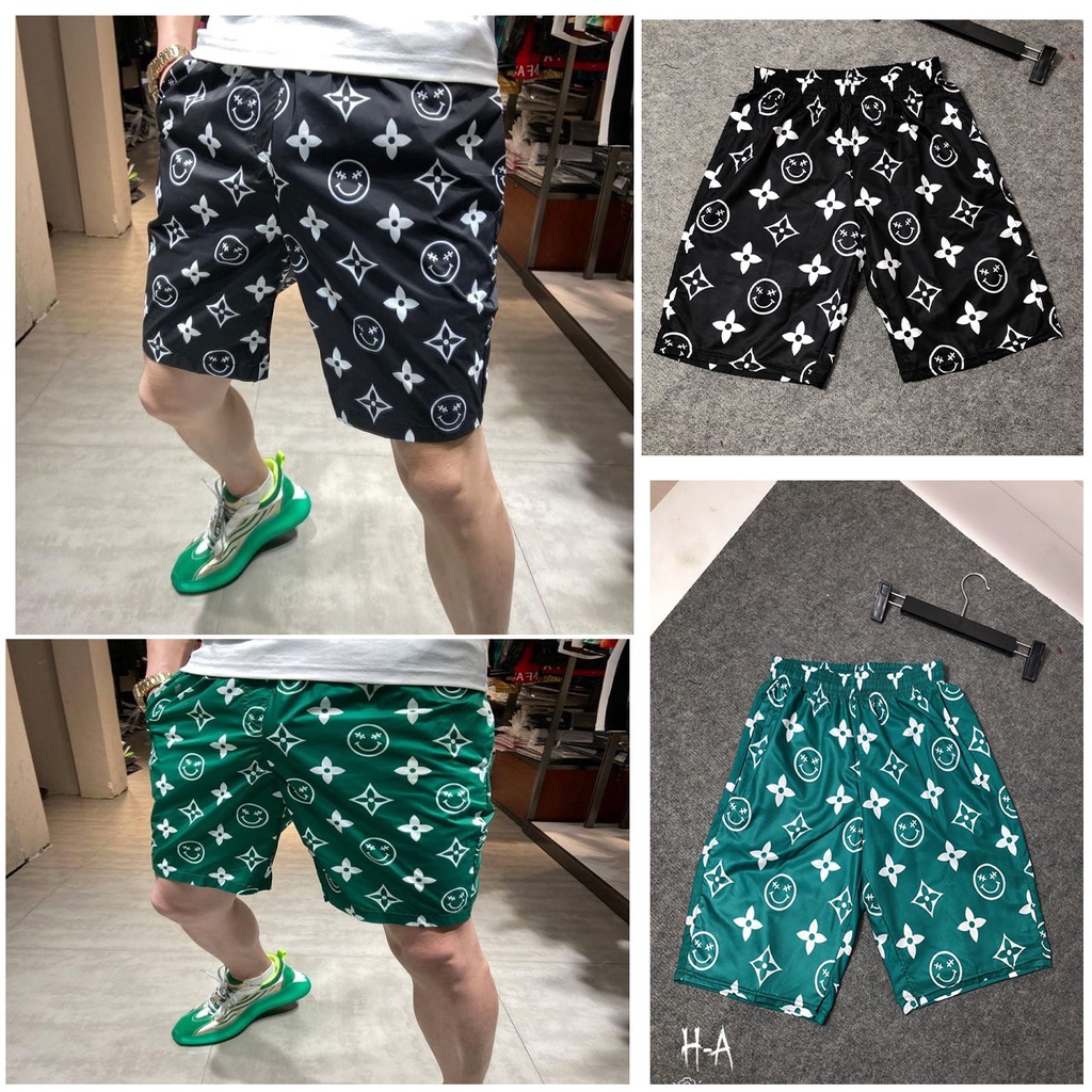 Quần Đùi Nam ,Quần short nam thể thao in hình 3D sắc nét có 2 túi khóa tiện lợi đi du lịch
