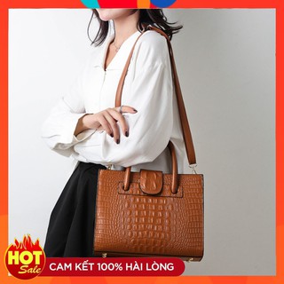 Túi xách công sở da cá sấu thời trang Âu Mỹ 2021 TX20 túi đeo chéo Chjp Xjnh Boutique
