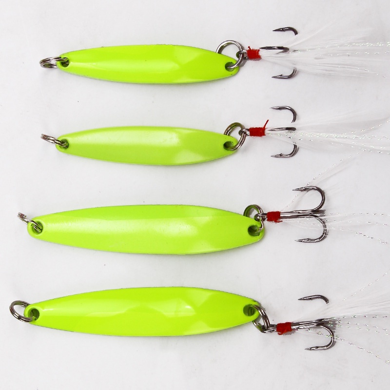 Mồi Câu Cá Dạ Quang Kích Thước 5G / 7G / 10G / 13G Bằng Sắt Dạ Quang