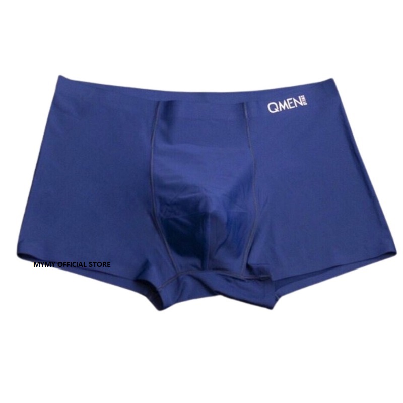 Quần lót nam, sịp đùi Boxer Qmen, sịp đùi cao cấp chất su đúc lụa sữa mềm , mát co giãn thoải mái hàng cao cấp