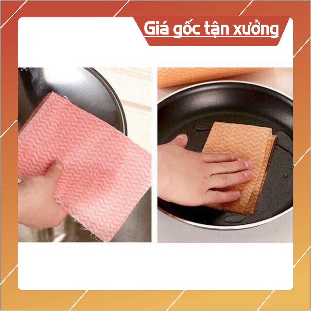 Sẵn hàng Combo 10 cuộn giấy lau đa năng( sỉ 14k)