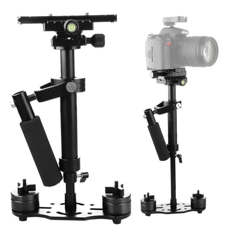 BUNG NÔ GIÁ Tay cầm chống rung cơ gimbal cơ S40 chống rung -Stabilizer Steadicam cho camera hành trình, hành động, điện 