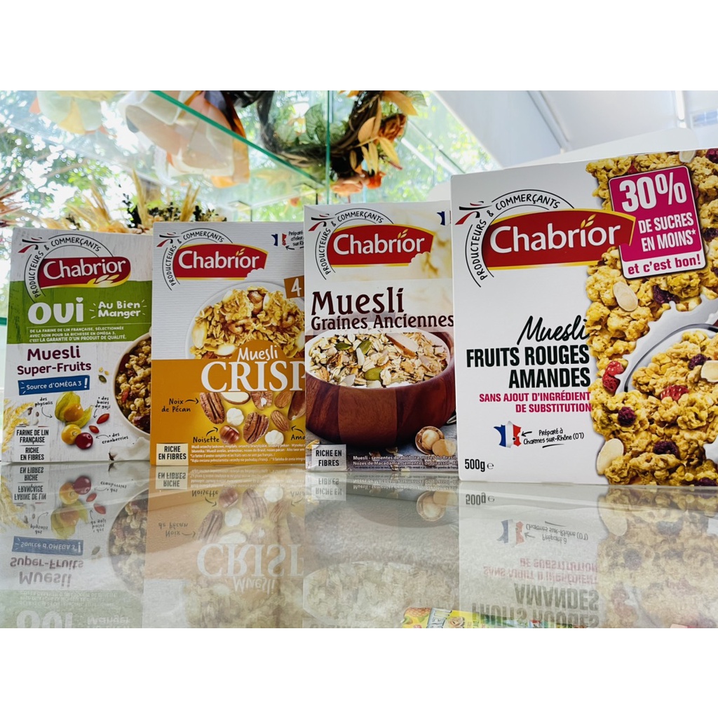 Ngũ cốc ăn kiêng Pháp Chabrior 500gr