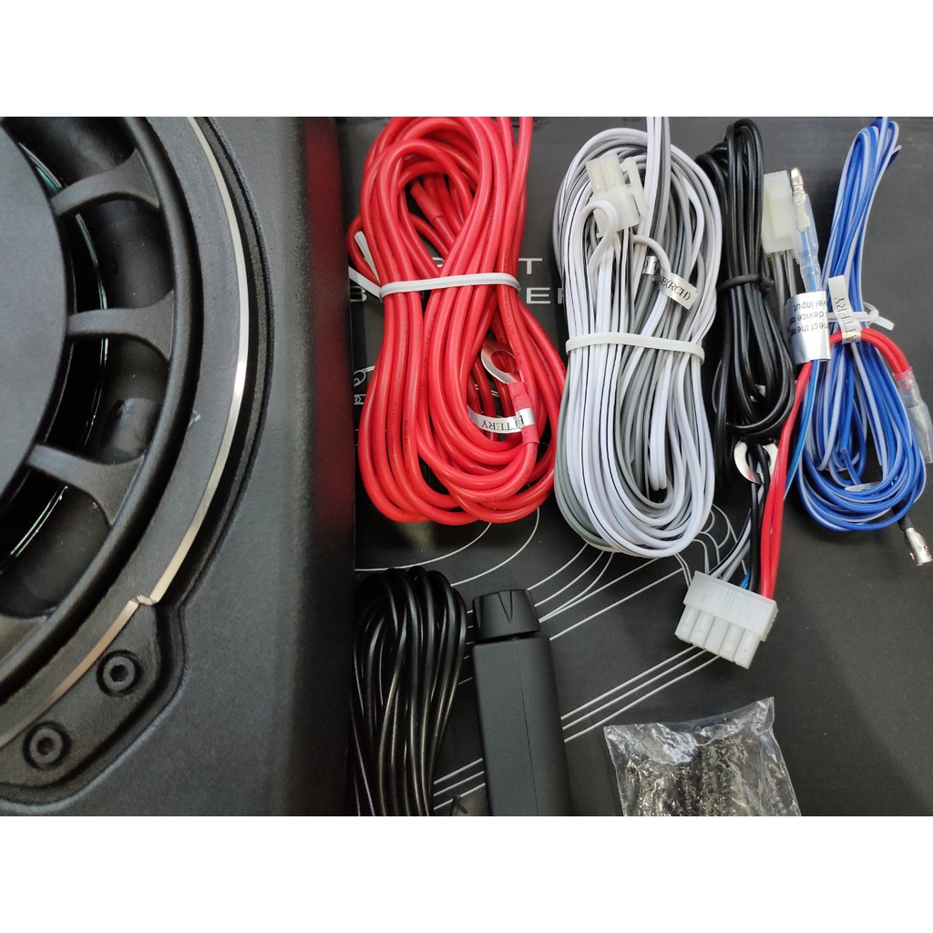 Loa sub gầm ghế ô tô MBQ 10RL và 8RL. Loa sub ô tô, loa sub điện . Tặng kèm bút thử điện chuyên dụng