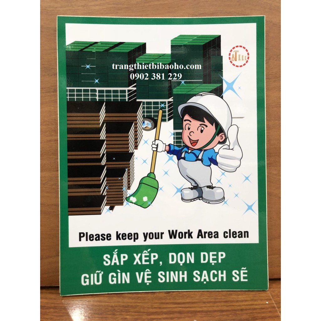 Biển báo Fomex dán decal nhiều mẫu kích thước 30 x 40cm