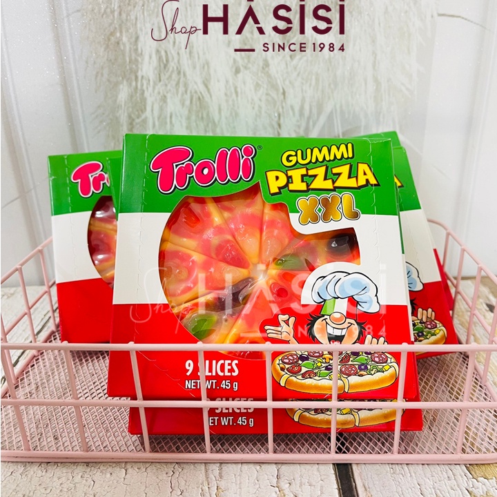 Kẹo Dẻo TROLLI - Gummi Pizza XXL 45g
