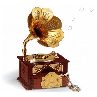 Quà lưu niệm hộp nhạc loa cổ điển - Quà tặng sinh nhật, tặng bạn bè, trẻ em - [ MIỄN PHÍ GÓI QUÀ - TẶNG THIỆP ]