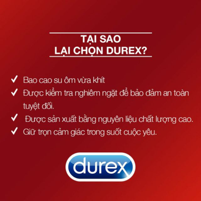 Bao Cao Su Durex Fetherlite Ultima  siêu mỏng kéo dài thời gian hộp 12 cái