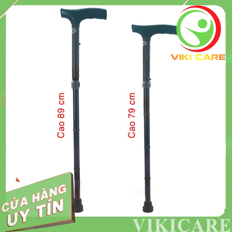 Gậy ba toong gậy 4 khúc gấp gọn cho người già